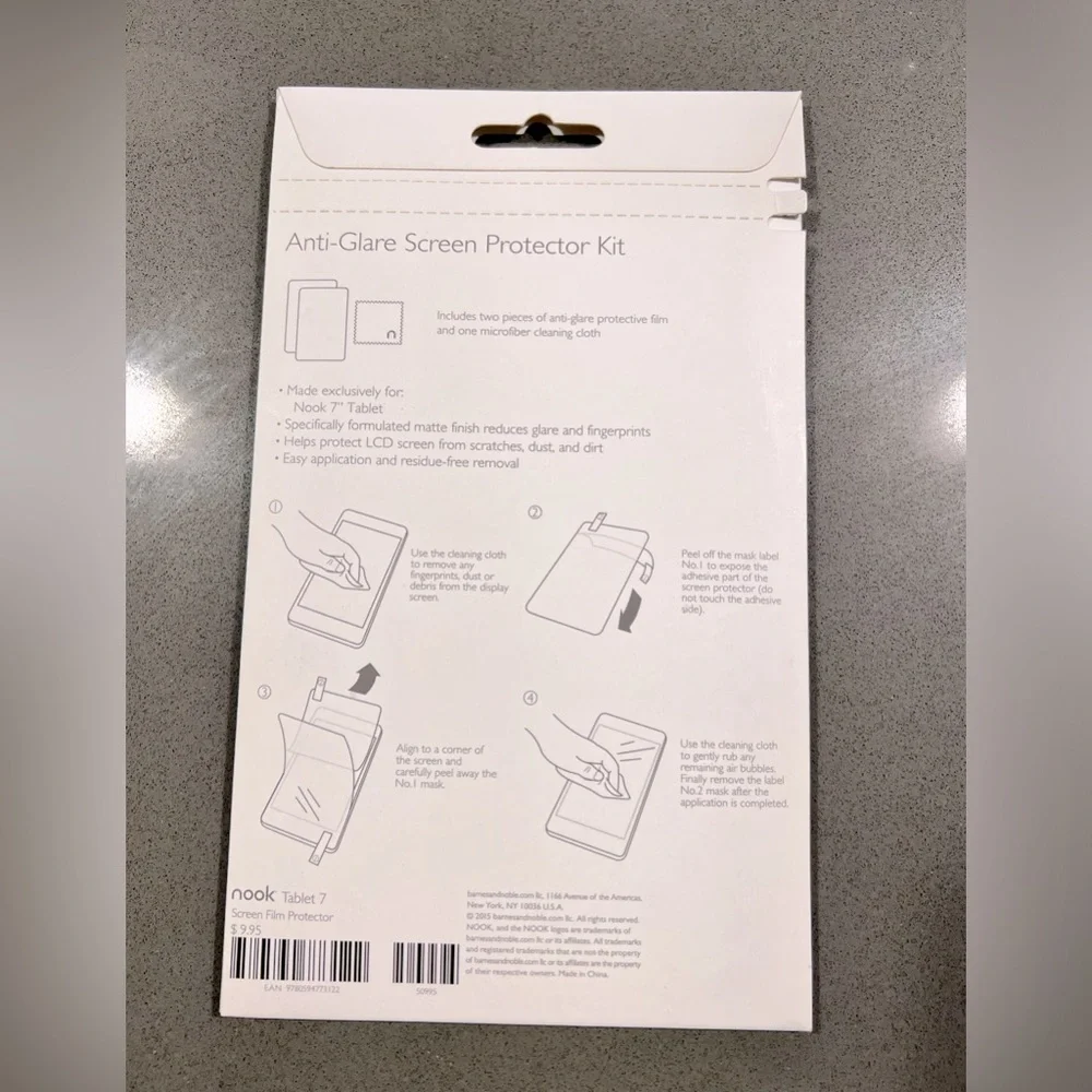 NEW Nook Anti-Glare Screen Protector 7.0
